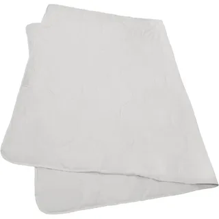 Traumschlaf Baumwolle Sommerdecke leicht, Füllung: 100% Baumwolle 160x240 cm - weiß