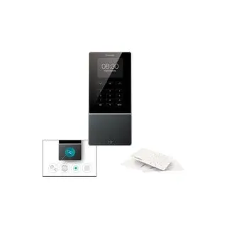Aktionsset Zeiterfassungssystem TimeMoto TM-616, Wandmontage, Komplettlösung, bis 200 Nutzer, ID per RFID/PIN, USB/LAN/WLAN, inkl. 30 RFID-Karten