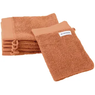 Waschhandschuh COLOR BATH 16 x 21 cm orange 6 St.