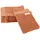 Waschhandschuh COLOR BATH 16 x 21 cm orange 6 St.