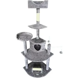 Estexo Katzenkratzbaum 163 cm grau