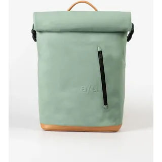 aunts & uncles Japan Fukui Rolltop Rucksack mit 15" Notebookfach sage green