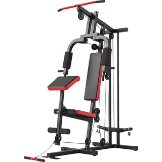sportnow Kraftstation Schwarz/Rot