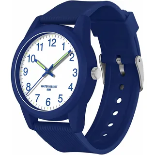 Analoge Kinderuhr Jungen Mädchen Zeit Lernen 5ATM wasserdicht leicht zu lesen