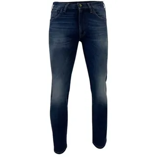 Rokker Rokkertech Straight Motorrad Jeans, blau, 36/32