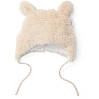 Little Dutch CL38823121 Mütze Bunny Teddyfell Winter beige (Gr. 1/0-12 Monate) - 0-12 Monate