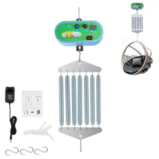 Poyujkyhr Elektrische Babyschaukel Controller Tragfähigkeit 20Kg Federwiege Motor mit Timer Hängende 7-Feder Federwiegenmotor Lautstärke und Geschwindigkeit Einstellbar Electric Federwiege Baby