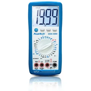 PeakTech Multimeter PeakTech P 3335: Digitalmultimeter ~ 2.000 Counts ~ 600V AC/DC, (1 St)