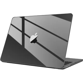 Fintie Hülle Kompatibel mit MacBook Pro 14 Zoll M5 M4 M3 M2 M1 Pro/Max | (2026-2021) A3426 A3427 A3434 A3112 A3401 A3185 A2992 A2918 A277, Schutzhülle Kompatibel mit MacBook Pro 14, Kristall Schwarz