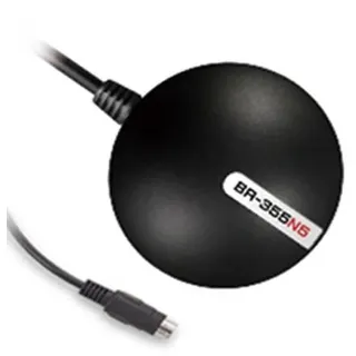 GlobalSat BR-355N5 Serieller RS232 GPS Maus/Empfänger (Galileo, QZSS, SBAS)