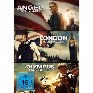 Olympus Has Fallen - Die Welt in Gefahr/London Has Fallen/Angel Has Fallen - Triple Film Collection [3 DVDs]