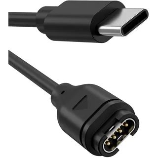 Ladekabel für Garmin Vivoactive 3/ Vivoactive 3 Music/Vivoactive 4 4S/Vivoactive 5 Ladegerät, USB-C Ladestation Charger Cable Dock Kabel Nur für Garmin Vivomove 3 3S/Style/Luxe (50cm)