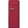 FAB28RDRB6 Retro-Kühlschrank (270 l, 1530 mm, Ruby Red)