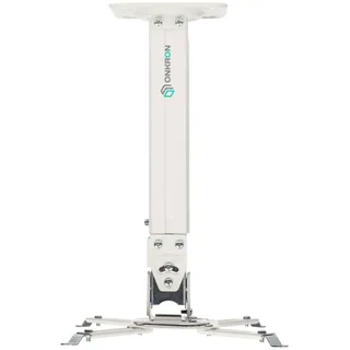 ONKRON Halterung, Beamer max 10 kg, Neigbar-schwenkbar, weiß K5A