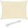 Quadratisch HDPE 300 x 300 cm Creme