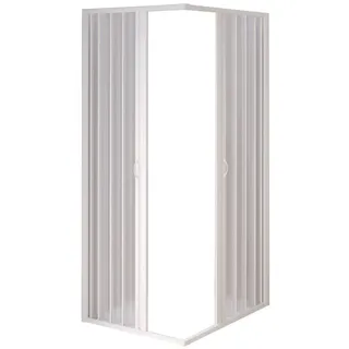 Forte Eck-duschkabine Faltbar Aus Pvc Für Nische 80x80 H 185 Mod. Nova Kit Box