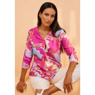 Heine Schlupfbluse orange/pink 40