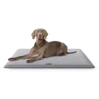 Knuffelwuff Hundematte Calliope aus Teddy Material Grau