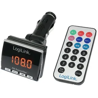 LogiLink FM Transmitter with MP3 Player - FM-Transmitter