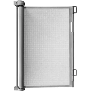 ruhhy Treppenschutzgitter ausziehbar 13-160 cm Schwarz/Grau