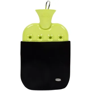 Fashy Wärmflasche mit Neoprenbezug 1,20 l grün/schwarz