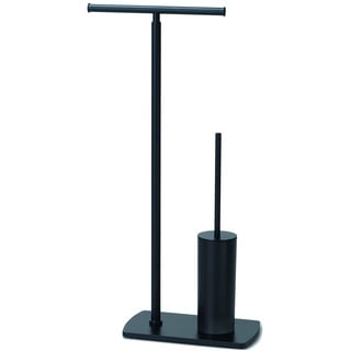 Gedy Florida Standsäule, Edelstahl, Schwarz, 15,3x34,3x64,4