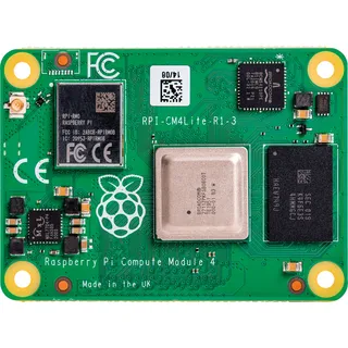 Raspberry Pi Compute Module 4 - RAM: 1GB - Flash: ohne (Lite) WLAN / Bluetooth: ja
