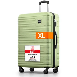 Travely 4-Rollen XL 77 cm / 100 l grün