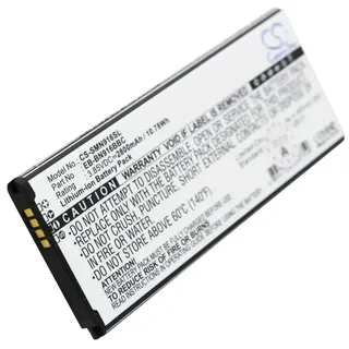 Cameron Sino Akku passend für den Samsung SM-N910 Akku Galaxy Note 4, 2800mAh
