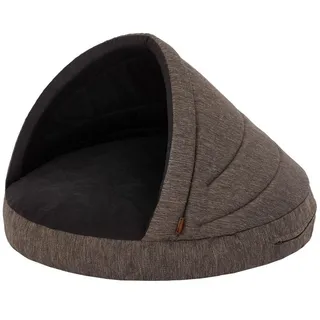 Hobbydog Hundehütte Hundehütte Hundehöhle Hundekorb Katzehütte Hundebett Katzenhöhle braun R2 90x90cm