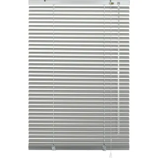 GARDINIA Aluminium-Jalousie 25 mm 40 x 130 cm silber