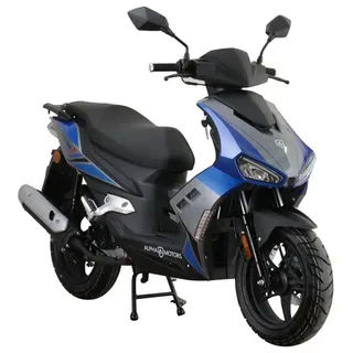 Alpha Motors Mustang FI 50 ccm 3,0 PS 25 km/h Blau-Grau