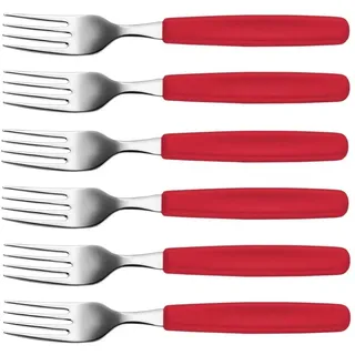 Victorinox Limited Edition Tafelgabel-Set | Edelstahl Rot | zeitloses Design | ideal für stilvolle Tischdekorationen
