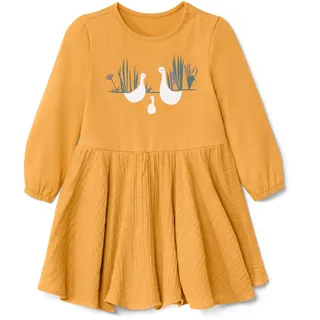 Tchibo - Baby-Webkleid - Baby - Gr. 62/68 - gelb