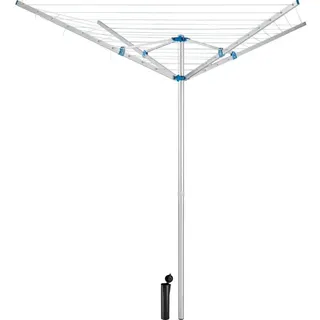 tectake Wäschespinne, wetterfest grau