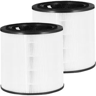 Air2000 Ersatzfilter für Bosch Air 2000 & 2000i Luftreiniger, 3-in-1 HEPA-Filter Aktivkohlefilter und Vorfilter Filter (2 Stück HEPA Filter)