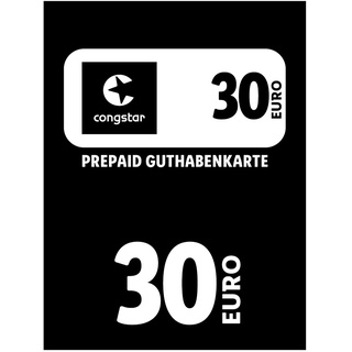 Congstar Auflade-Code über 30 EUR