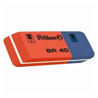 Pelikan Radiergummi BR40 rot/blau