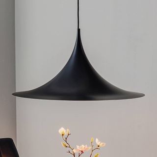 GUBI Semi Pendelleuchte, 60 cm, schwarz