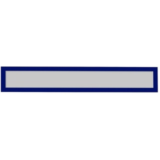Magnetoplan 1131703 Magnetrahmen Blau DIN A4 hoch, DIN A5 quer