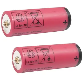 1300 mAh Original Lithium-Akku, wiederaufladbar, 3,7 V. Kompatibel mit Braun Rasierer der Serien 720s-4, 790cc-4, S5/S7/S9(2Pcs)