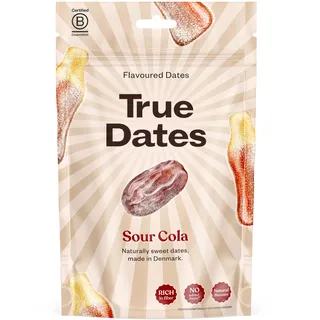 True Gum True Dates Datteln Sour Cola natürlich süße weiche Datteln 100g