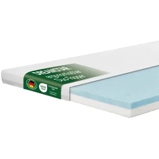 Dreamstar Duo Topper mit Gel-Memory und Kaltschaum 140 x 200 cm weiß