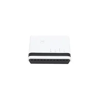 Kavolet USB-Druckserver, 10/100 Mbit/s, LAN-Brücke, Gemeinsame Nutzung, Kabelgebunden, Kabellos, Standalone-Modi, Druckserver, Plug-and-Play, Unterstützt 4 Drucker (EU-Stecker)