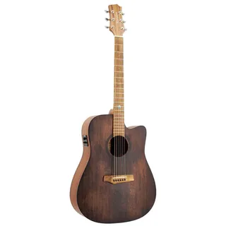 Randon RGI-10VT-CE Mahagony mit massiver Fichtendecke - Westerngitarre