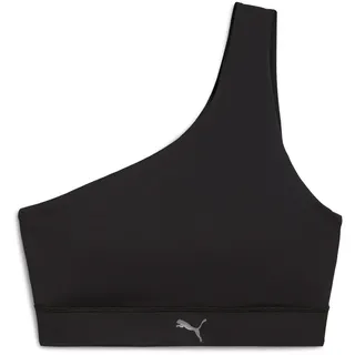 Puma Shape One Shoulder Low Damen Sport-BH, schwarz - M
