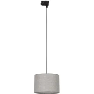 Hängeleuchte 3-Phasen-Schienensystem TRACER 1xE27/15W/230V d 30 cm schwarz/grau - Grau
