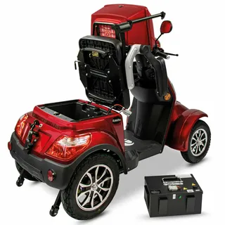 Rolektro E-Quad 25 V.2 1000 Watt 25 km/h rot