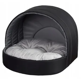 Best for Pets | Haustierbett 62x52 cm | Hundebett & Hundehütte für kleine Hunde | Waschbare Hundehöhle & Indoor geeignet | Katzenbett mit PVC-Bezug, gesteppter Innenseite & abnehmbarem Kissen