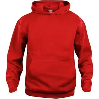 Clique Basic Hoodie Kinder 35 - rot 100 cm